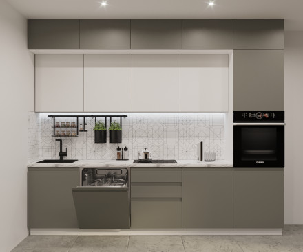 Кухня «Обсидиан Тальк 3000»