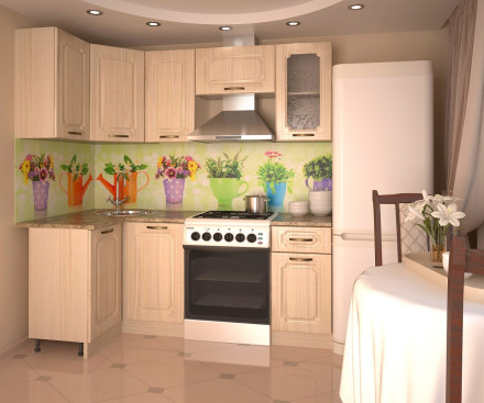 Кухня «Акация - 12 (1100х2000 мм) »