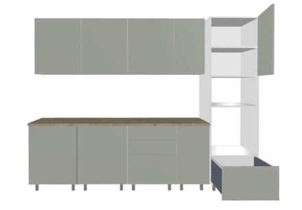 Кухня «Аликанте - 32 (2800 мм)»