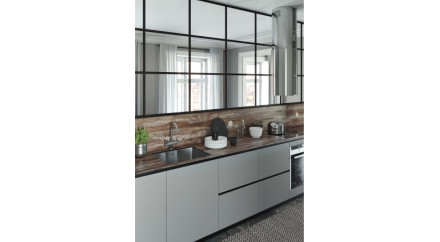 Кухня «Дуб Канадский темный 3850/Р»