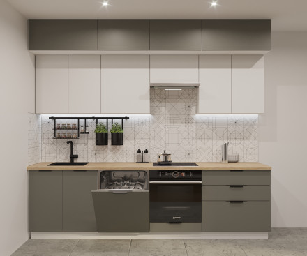 Кухня «Обсидиан Тальк 2800  »