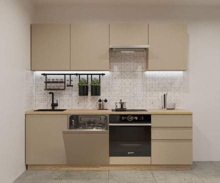 Кухня «Пикрит Лайн - 38 (2400 мм)»