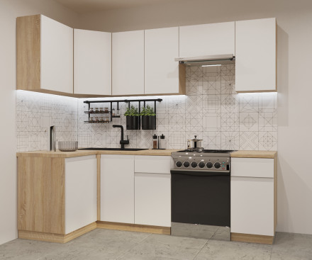 Кухня «Тальк Лайн - 29 (1200х2400 мм)»