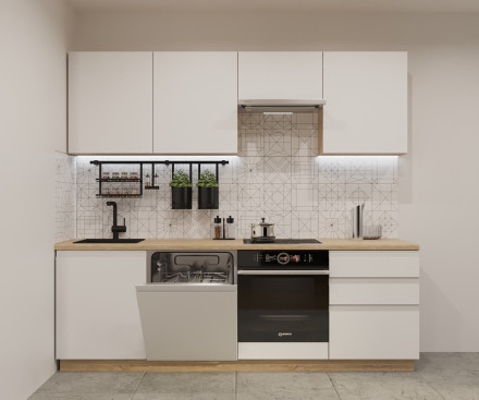 Кухня «Тальк Лайн - 35 (2400 мм)»