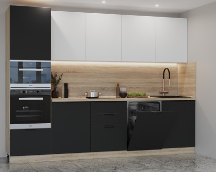 арт. 3 Шарли белый Графит шагрень - 3000