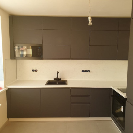 Кухня «Кухня Лайн Графит»