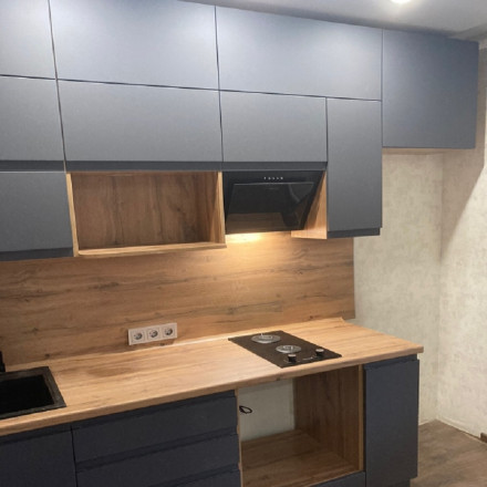 Кухня «Кухня Графит Дуб Вотан Лайн»