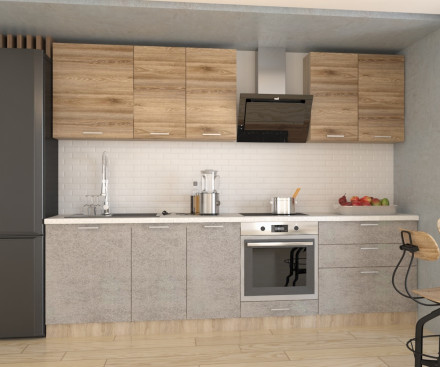 Кухня «ЛОФТ - 2 (2800 мм)»