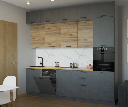 Кухня «ЛОФТ - 32 (3000 мм)»