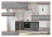 Кухня «Аликанте - 10 (1200х2400 мм)»