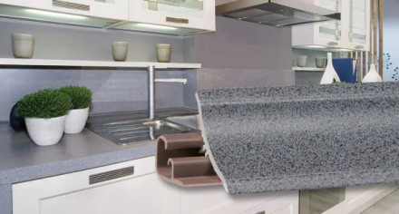Плинтус для столешниц мини LB 23