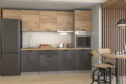 Кухня «Лофт - 21 (3000 мм)»