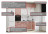Кухня «Аликанте - 15 (2300х1200 мм)»