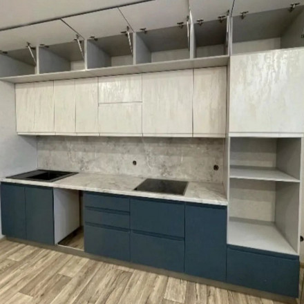 Кухня «Кухня Лайн Шебби Шик Софт Темно-Синий »