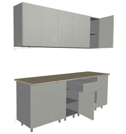 Кухня «Аликанте - 19 (2200 мм)»
