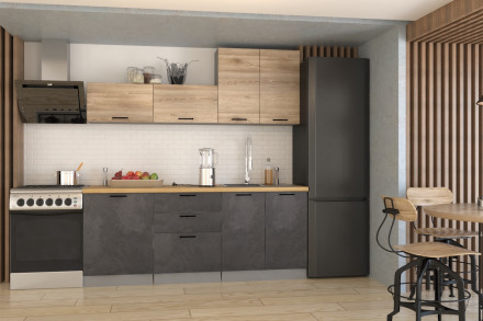 Кухня «Лофт - 26 (2000 мм)»